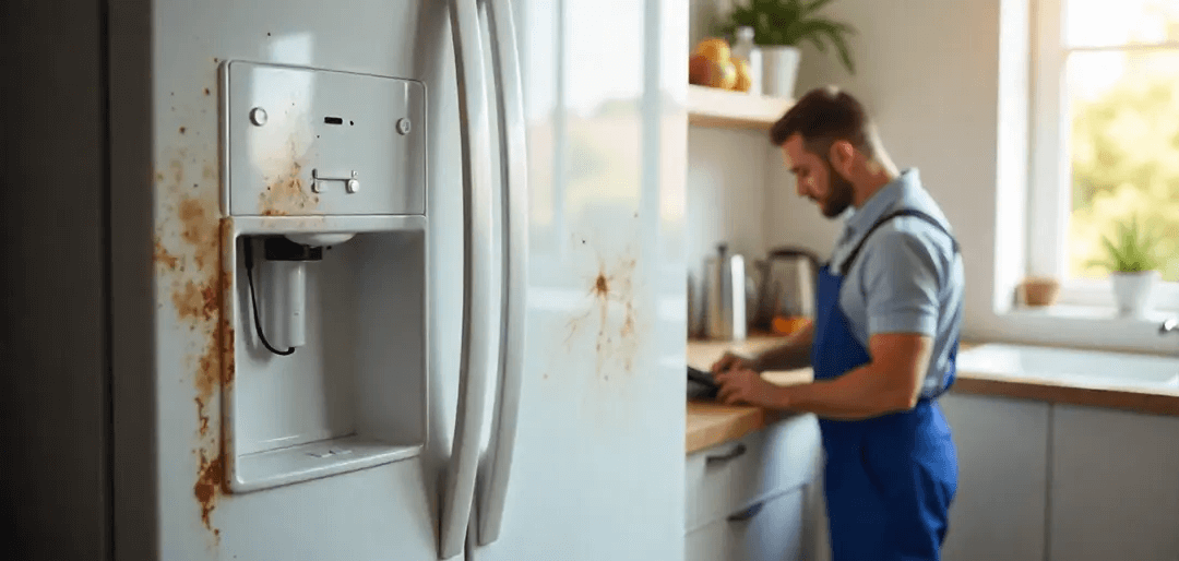 رفع پوسیدگی یخچال